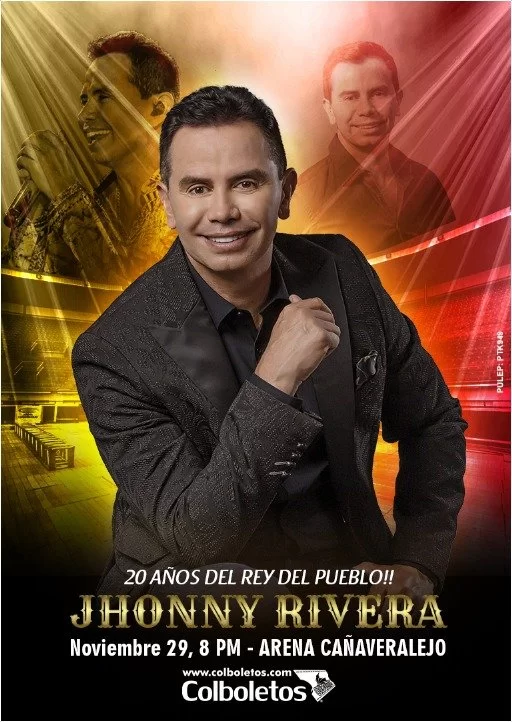 JHONNY RIVERA 20 AÑOS DEL REY DEL PUEBLO- Hotel Siglo 21